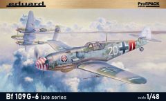 Eduard Profipack 1/48 Bf 109G-6 Late Series # 82111