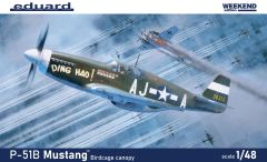 Eduard 1/48 North-American P-51B/C Mustang Birdcage Canopy Weekend Edition # 84209