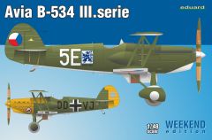 Eduard 1/48 Avia B-534/III serie Weekend edition kit # 8478