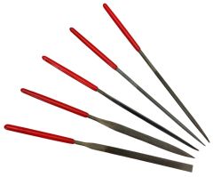 Expo Tools Gaming Gear - 5pc Steel Standard Needle Files # 72537