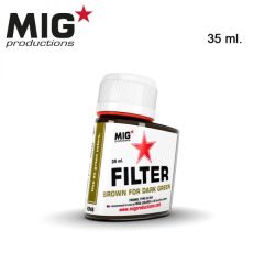 Mig Productions 35ml Brown for Dark Green Filter # F245