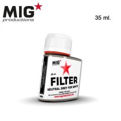 Mig Productions 35ml Neutral Grey for White Filter # F404