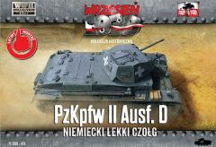 First To Fight Kits 1/72 Pz.Kpfw.II Ausf.D - German light tank # 012