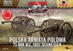 First To Fight Kits 1/72 Polish Field Cannon 75mm Schneider # 033