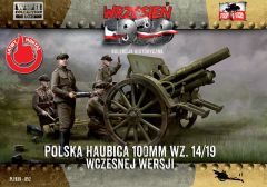 First To Fight Kits 1/72 100mm Polish wz. 14/19 Howitzer, Early Version # 052