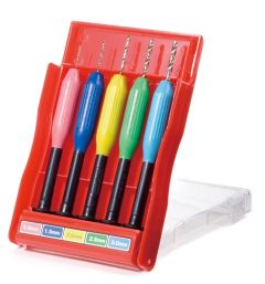 Mr Hobby Pin Vice 5 Pieces Per Set # GT50