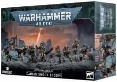 Games Workshop Astra Militarum: Cadian Shock Troops # 47-33