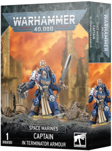 Games Workshop Space Marines: Captain In Terminator Armour # 48-92