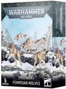 Games Workshop Space Wolves Fenrisian Wolf Pack # 53-10