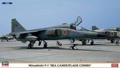 Hasegawa 1/72 Mitsubishi F-1 Sea Camouflage Combo # 02046 - Plastic Model Kit