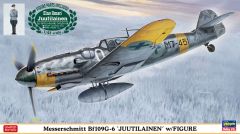 Hasegawa 1/48 Messerschmitt BF-109G-6 "JUUTILAINEN" with Figure # 07494