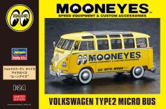 Hasegawa 1/24 VW/Volkswagen TYPE 2 Micro Bus "Mooneyes" # 20477