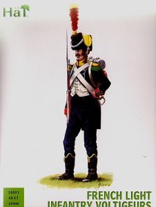 HAT Industrie 28mm/1/56 French Voltigeurs # 28003 - Plastic Model Figures