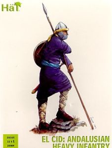 HAT Industrie 28mm/1/56 Andalusian Heavy Infantry # 28005 - Plastic Model Figures