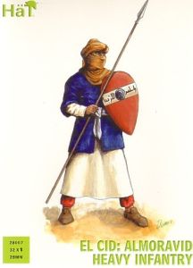 HAT Industrie 28mm/1/56 El Cid Almoravid Heavy Infantry # 28007 - Plastic Model Figures