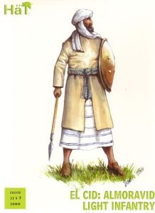 HAT Industrie 28mm/1/56 El Cid Almoravid Light Infantry # 28008 - Plastic Model Figures