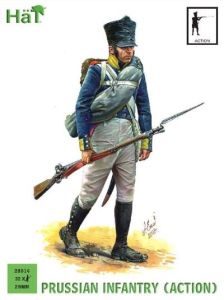 HAT Industrie 28mm/1/56 Prussian Infantry Action (Napoleonic Period) # 28014 - Plastic Model Figures