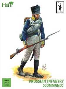 HAT Industrie 28mm/1/56 Prussian Infantry Command (Napoleonic Period) # 28015 - Plastic Model Figures