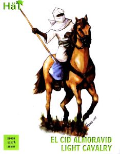 Hat Industrie 28mm El Cid Almoravid Light Cavalry # 28020 - Plastic Model Figures