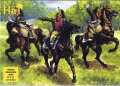 Hat 1/72 Napoleonic French Dragoons  # 8009 - Plastic Model Figures
