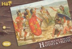 HAT Industrie 1/72 Republican Romans Hastati and Velites # 8018 - Plastic Model Figures