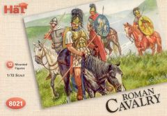 HAT Industrie 1/72 Roman Cavalry. 12 mounted cavalrymen. # 8021 - Plastic Model Figures
