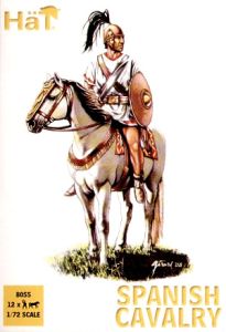 Hat 1/72 Punic War Spanish Cavalry # 8055 - Plastic Model Figures