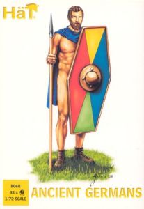 HAT Industrie 1/72 Ancient Germans (Roman era) # 8068 - Plastic Model Figures