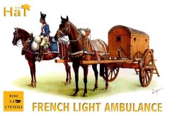 HAT Industrie 1/72 French Light Ambulance x 3 per box # 8103