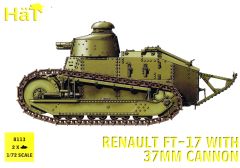 Hat 1/72 2 x WWI Renault FT-17 with 37mm cannon # 8113