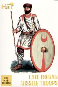 HAT Industrie 1/72 late Roman missile troops x 36 figures per box # 8137 - Plastic Model Figures