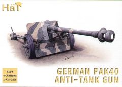 HAT Industrie 1/72 German (WWII) Pak-40 75mm anti tank gun WWII # 8150