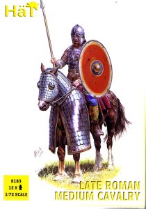 Hat Industrie 1/72 Late Roman Medium Cavalry # 8183 - Plastic Model Figures