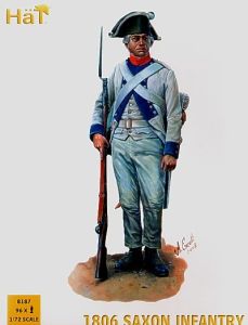 HAT Industrie 1/72 1806 Saxon Infantry # 8187 - Plastic Model Figures