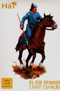 HAT Industrie 1/72 El Cid Spanish Light Cavalry # 8201 - Plastic Model Figures