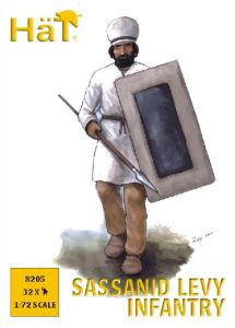 HAT Industrie 1/72 Sassanid Levy Infantry # 8205 - Plastic Model Figures