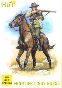 Hat Industrie 1/72 Frontier Light Horse # 8206 - Plastic Model Figures