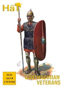 HAT Industrie 1/72 Carthaginian Veterans # 8212 - Plastic Model Figures
