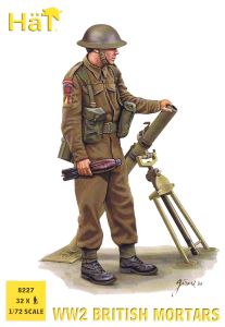 HAT Industrie 1/72 British Mortar Team (WWII) # 8227
