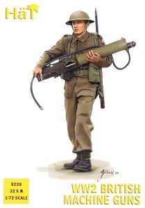 HAT Industrie 1/72 British Machine Gun Team (WWII) # 8228