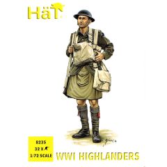 Hat Industrie 1/72 WWI Highlanders # 8235 - Plastic Model Figures