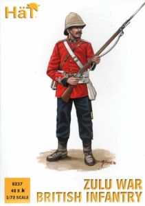 HAT Industrie Zulu War British Infantry x 48 figures # 8237 - Plastic Model Figures