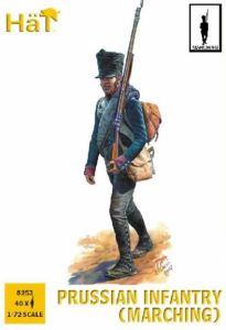 HAT Industrie 1/72 Prussian Infantry Marching (Napoleonic Period) # 8253