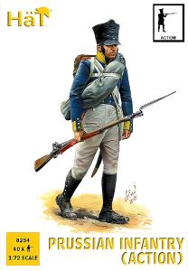 HAT Industrie 1/72 Prussian Infantry Action # 8254