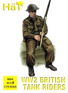 Hat Industrie 1/72 WW2 British Tank Riders # 8264