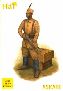 Hat 1/72 WWI Askari # 8268 - Plastic Model figures