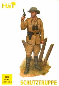 Hat 1/72 WWI Schutztruppen # 8270 - Plastic Model Figures
