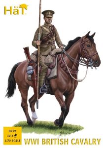 HAT Industrie 1/72 WWI British Cavalry # 8272 - Plastic Model Figures