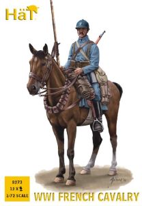 HAT Industrie 1/72 WWI French Cavalry # 8273 - Plastic Model Figures