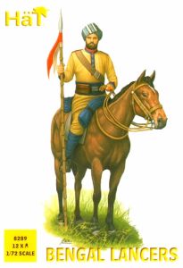 Hat 1/72 Colonial Bengal Lancers # 8289 - Plastic Model Figures